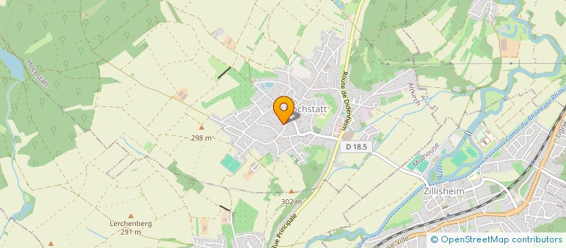 localisation de l'entreprise SIKAT IMMOBILIER à TAGOLSHEIM