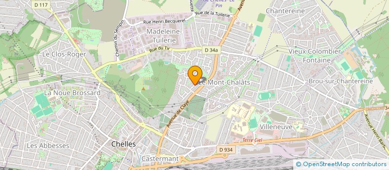 localisation de l'entreprise SIKATI à CHELLES
