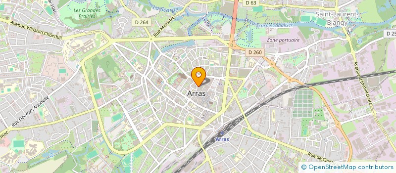localisation de l'entreprise SIKBEH à ARRAS