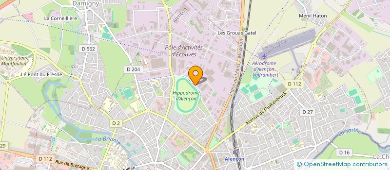 localisation de l'entreprise SIKERCO à ALENCON