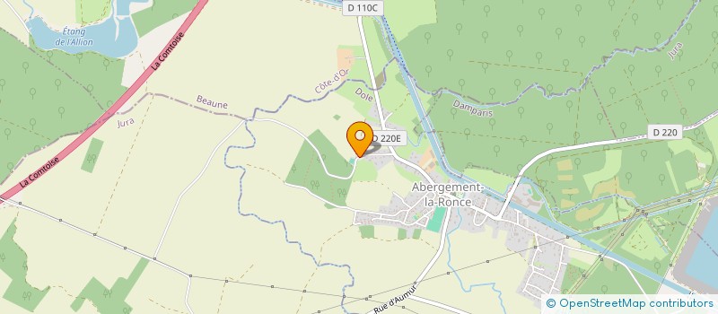 localisation de l'entreprise SIKHOF  ABERGEMENT-LA-RONCE