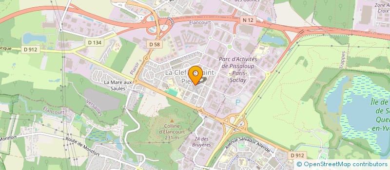 localisation de l'entreprise SIKIMO à ELANCOURT