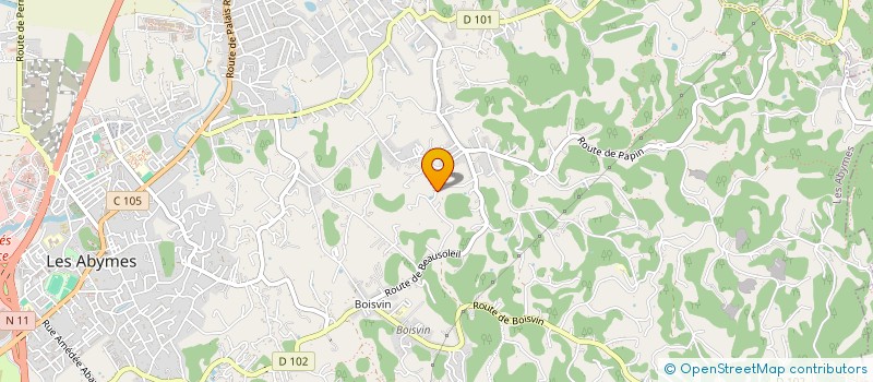 localisation de l'entreprise SIKRIE  LES ABYMES