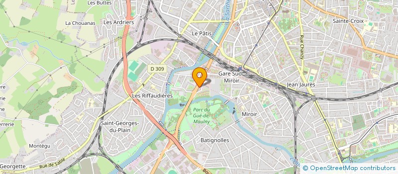 localisation de l'entreprise SIL&ADD SAS à LE MANS