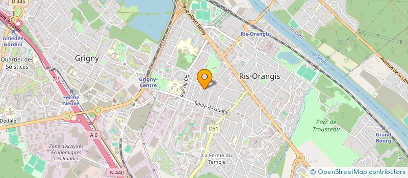 localisation de l'entreprise SIL CONSULTING à RIS-ORANGIS
