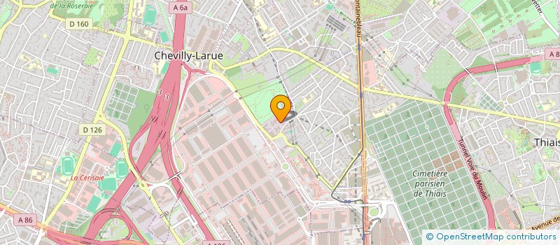 localisation de l'entreprise SIL FINANCES  CHEVILLY-LARUE