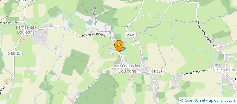 localisation de l'entreprise SIL INSTITUT à CONTEVILLE-LES-BOULOGNE