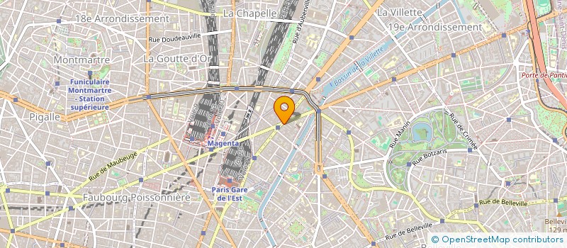 localisation de l'entreprise SILA  PARIS