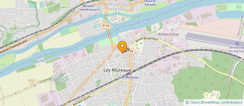 localisation de l'entreprise SILA à LES MUREAUX