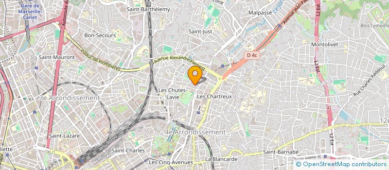 localisation de l'entreprise SILA à MARSEILLE