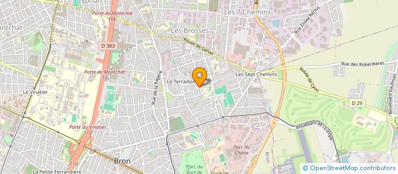 localisation de l'entreprise SILA  BRON