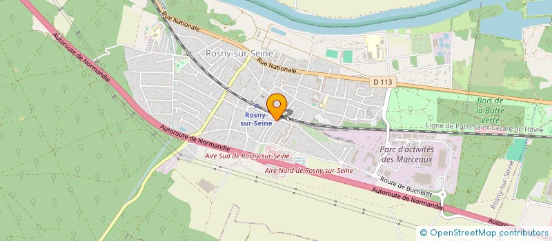 localisation de l'entreprise SILA  ROSNY-SUR-SEINE