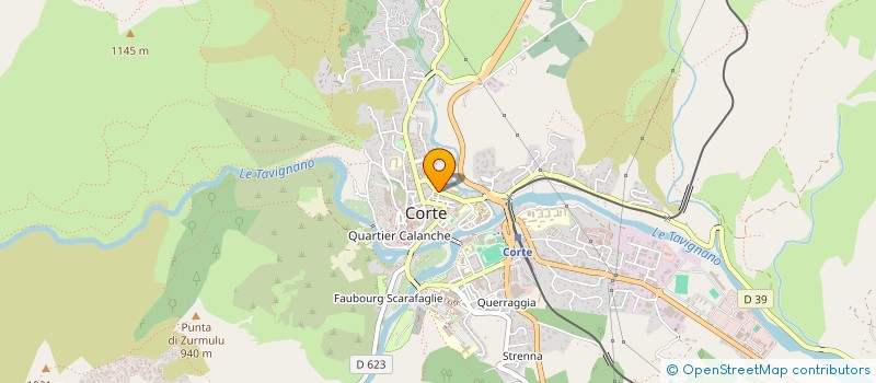 localisation de l'entreprise SILA CORTI à CORTE