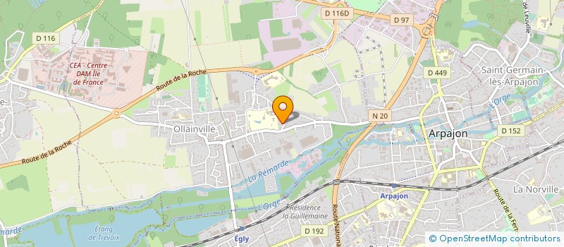 localisation de l'entreprise SILA PRIMEUR à OLLAINVILLE