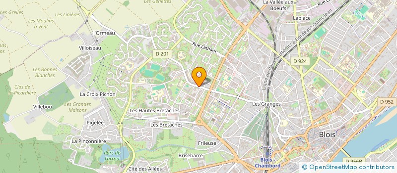 localisation de l'entreprise SILA RESTAURANT  BLOIS