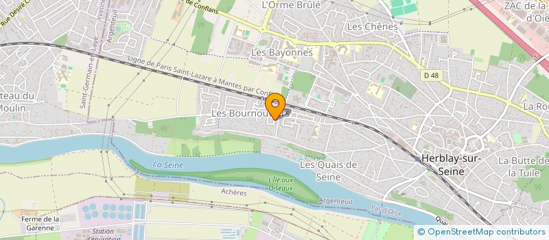 localisation de l'entreprise SILAAS  HERBLAY-SUR-SEINE