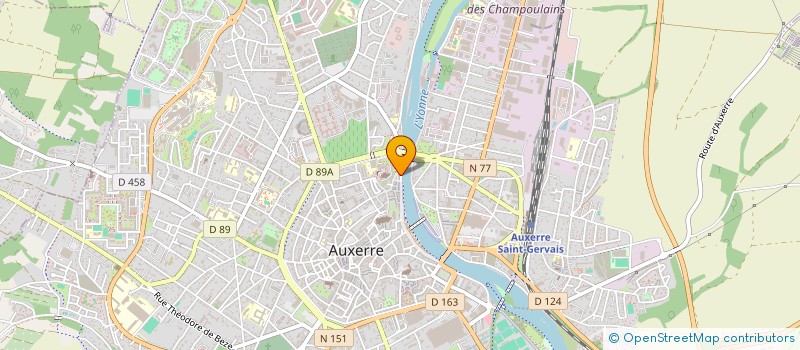 localisation de l'entreprise SILAB PROSTHETICS à AUXERRE