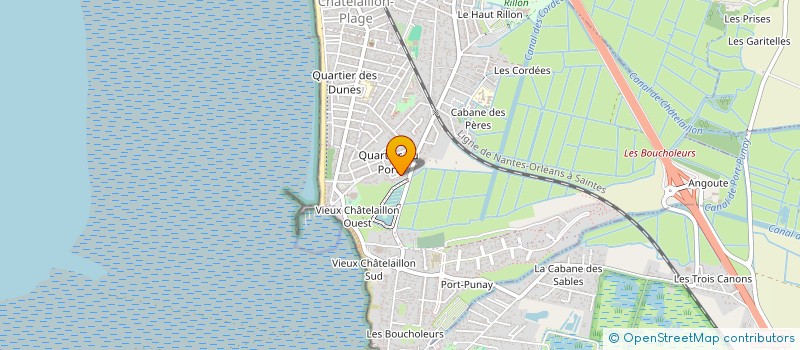 localisation de l'entreprise SILAIA à CHATELAILLON-PLAGE