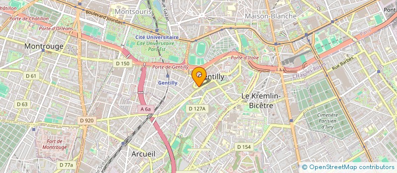 localisation de l'entreprise SILAKAN à GENTILLY