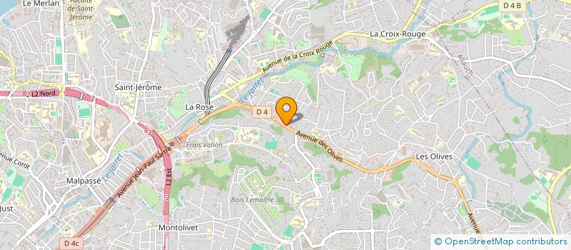 localisation de l'entreprise SILAN à MARSEILLE