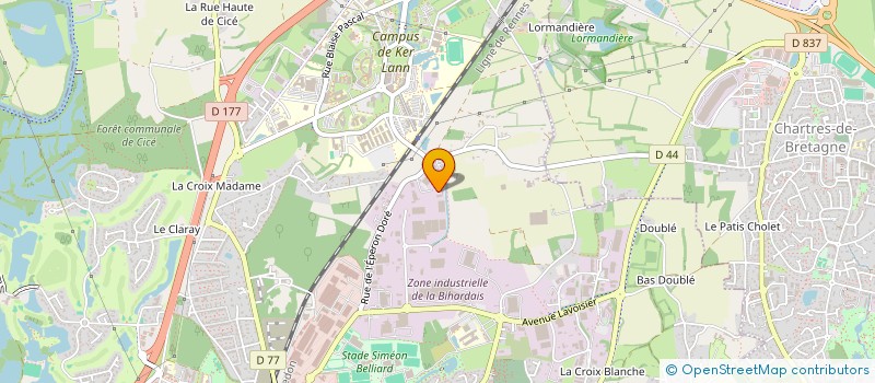 localisation de l'entreprise SILANN  BRUZ