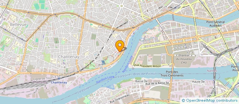 localisation de l'entreprise SILANS  NANTES