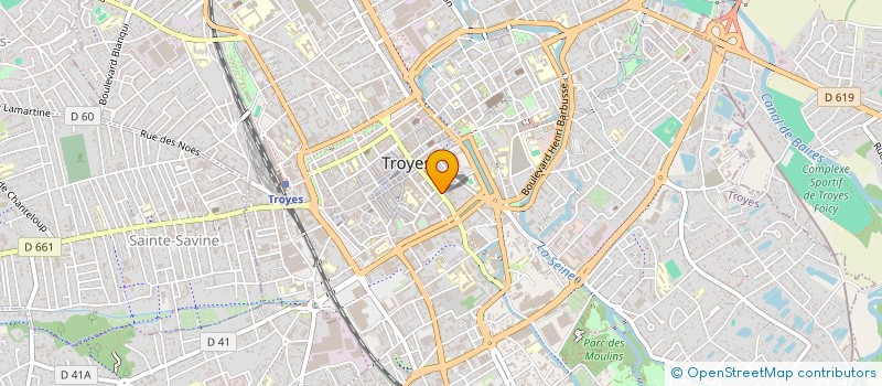 localisation de l'entreprise SILAO  TROYES