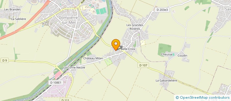 localisation de l'entreprise SILAOS  DOMPIERRE-SUR-MER