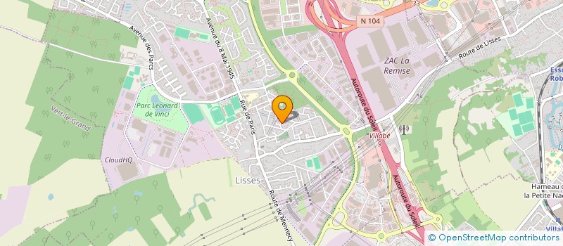 localisation de l'entreprise SILAPS  LISSES