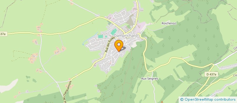 localisation de l'entreprise SILAQUE  DAMPRICHARD