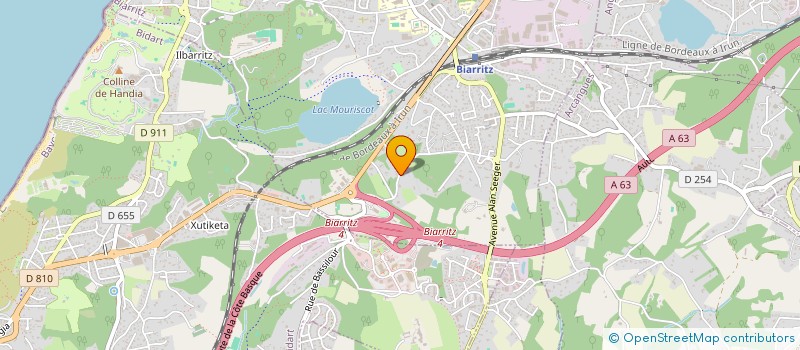 localisation de l'entreprise SILARANOA à BIARRITZ