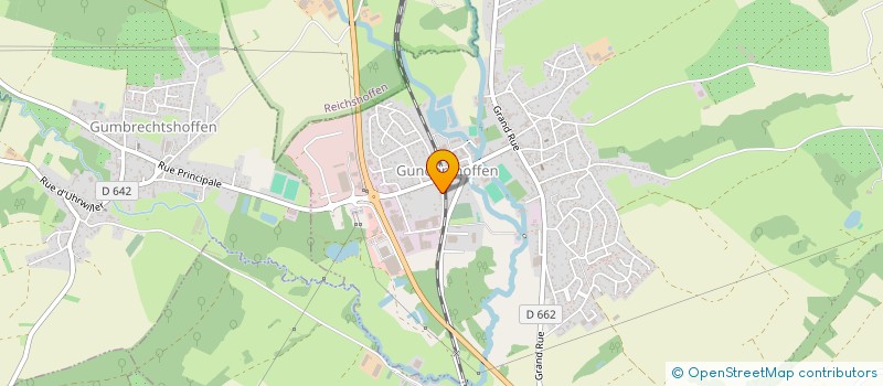 localisation de l'entreprise SILATEC A L  NIEDERBRONN-LES-BAINS