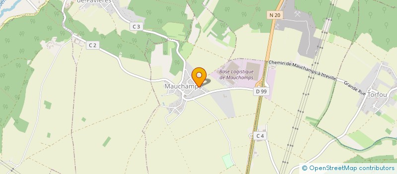 localisation de l'entreprise SILAUBE  MAUCHAMPS