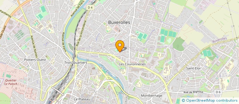localisation de l'entreprise SILAURIO  POITIERS