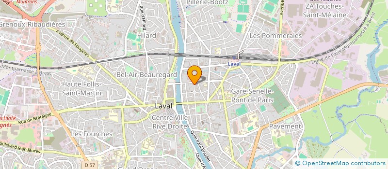 localisation de l'entreprise SILAUTCA CONSEIL à LAVAL