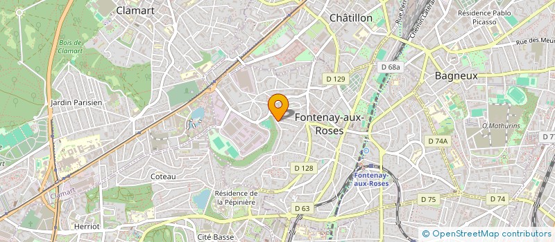 localisation de l'entreprise SILBERMANN à FONTENAY-AUX-ROSES