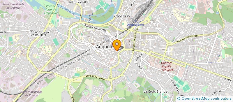 localisation de l'entreprise SILC BY CASSIOPEE à ANGOULEME