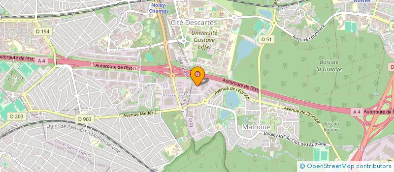 localisation de l'entreprise SILEA INTERNATIONAL  EMERAINVILLE