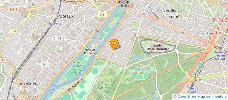 localisation de l'entreprise SILEARNING  NEUILLY-SUR-SEINE