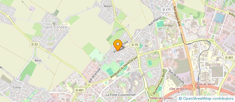 localisation de l'entreprise SILECTA à CAEN