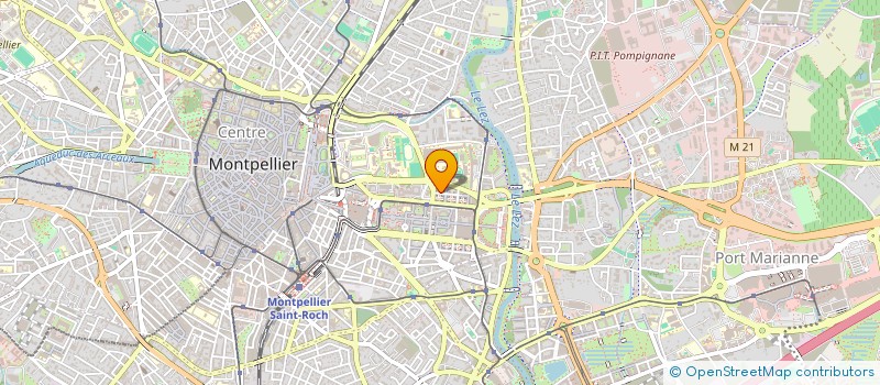 localisation de l'entreprise SILEG à MONTPELLIER