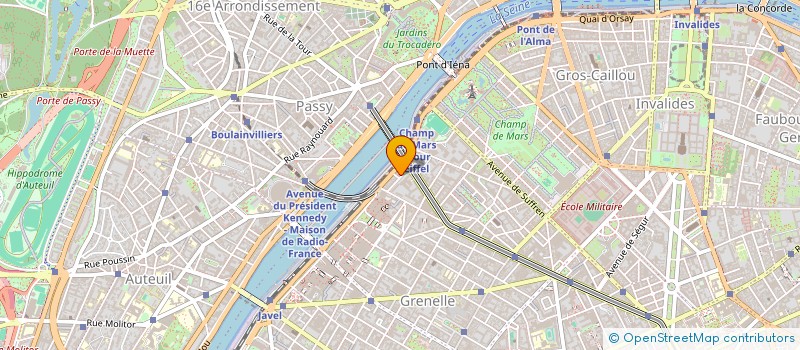 localisation de l'entreprise SILEGE à PARIS