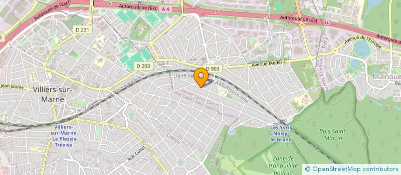 localisation de l'entreprise SILEKS PARTNERS  NOISY-LE-GRAND