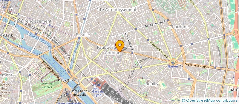 localisation de l'entreprise SILEL à PARIS 12