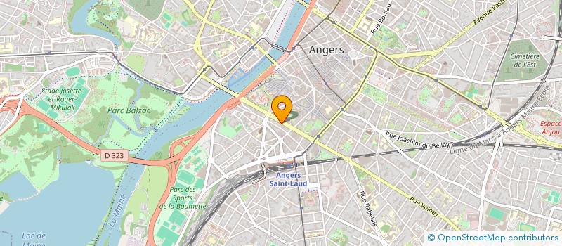 localisation de l'entreprise SILENCE CA TOURNE à ANGERS