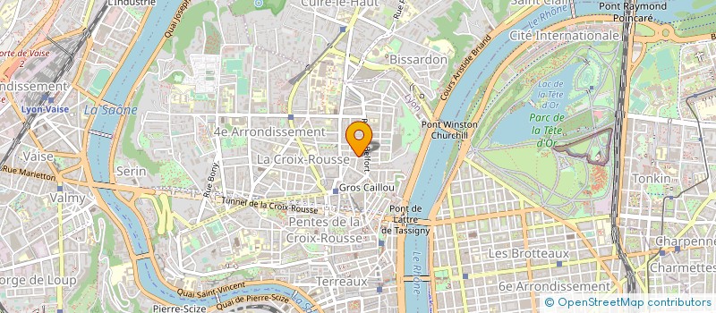 localisation de l'entreprise SILENCE ECOLOGI ALTERNATIV NON VIOLENCE à LYON