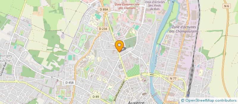 localisation de l'entreprise SILENCE JE SIGNE à AUXERRE