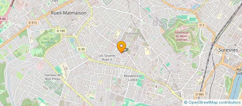 localisation de l'entreprise SILENCE ON BOXE à RUEIL-MALMAISON