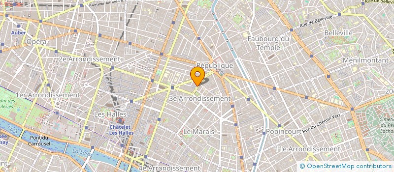 localisation de l'entreprise SILENCE ON PARLE à PARIS