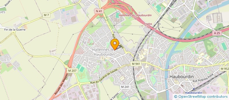 localisation de l'entreprise SILENCE & STYLE CARS  HALLENNES-LEZ-HAUBOURDIN